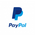 Das Bild zeigt das PayPal-Logo. Es besteht aus zwei stilisierten, überlappenden „P“-Buchstaben, einer in Dunkelblau und der andere in Hellblau. Unter den Buchstaben steht der Text „PayPal“, wobei „Pay“ in Dunkelblau und „Pal“ in Hellblau steht. Der Hintergrund ist weiß.